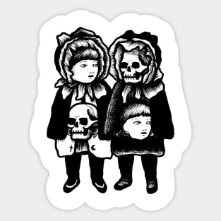 Two Heads Sticker